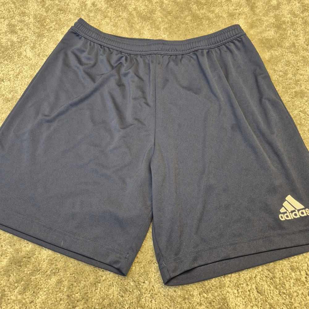 Adidas Aeroready Mens Athletic Shorts‎ Navy Blue Recycled Polyester Size L